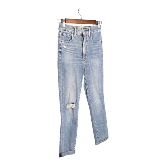 Denim Forum Jeans The Lola High Rise Skinny Crop Size 25 - Picture 3 of 8